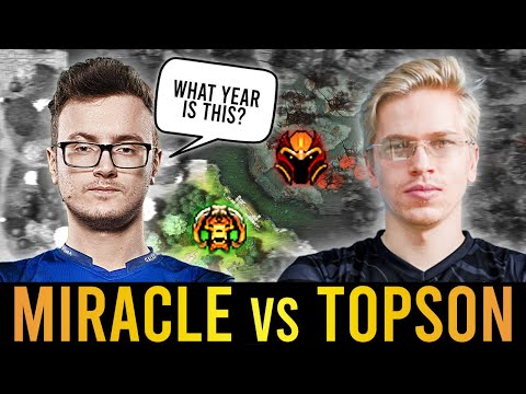 "when MIRACLE & TOPSON meet again in MID LANE.." - CLASSIC MATCH UP!