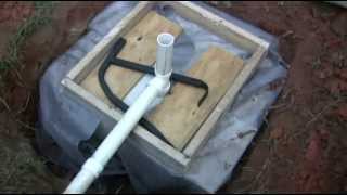 how to grey water pit