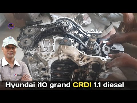 Hyundai i10 grand engine timing, crdi 1.1 diesel