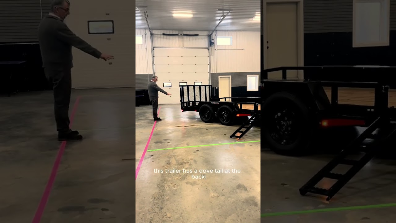 83″X16′ TANDEM AXLE UTILITY TRAILER. REVIEW #trailercanada