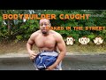 Quad Bulge 15: Bodybuilder caught naked