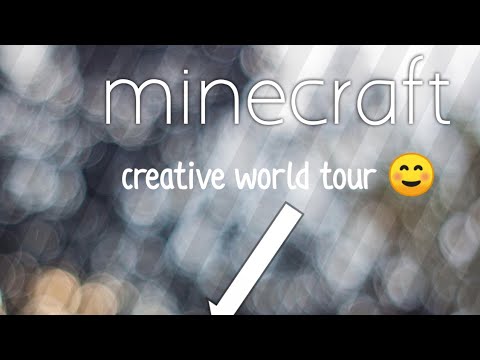 Mr_all_ansHu - my Minecraft creative world tour ☺️ #1