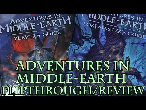 Adventures in Middle-Earth Flipthrough/Review
