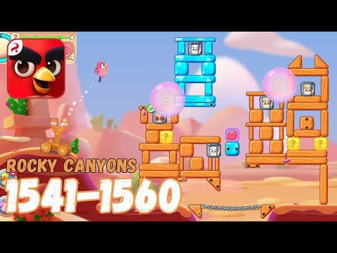 Angry Birds Journey: Levels 1541-1560 (Rocky Canyons) Gameplay - Part 78