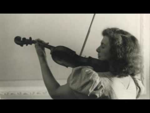 Galina Barinova - Bach Sonate №3 for violin solo mov.1