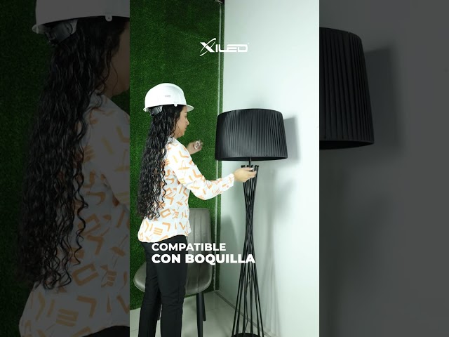 Vídeo relacionado con VASAGLE Lámpara de Pie, Lámpara de Lectura Regulable en Altura, 140-170 cm de Altura, Moderna, con Interruptor de Pedal, Pantalla de Tela, Casquillo E27, con Control Remoto, Dorado + Negro LFL005BD02