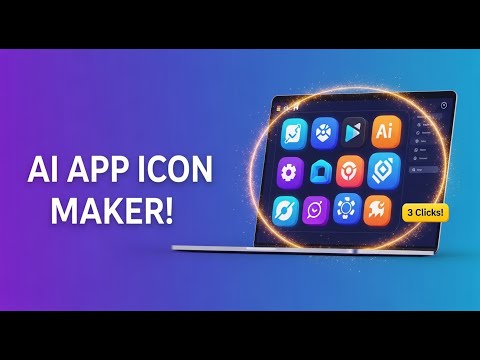 Create App Icons in 3 Clicks! 🎨⚡ CandyIcons AI Review
