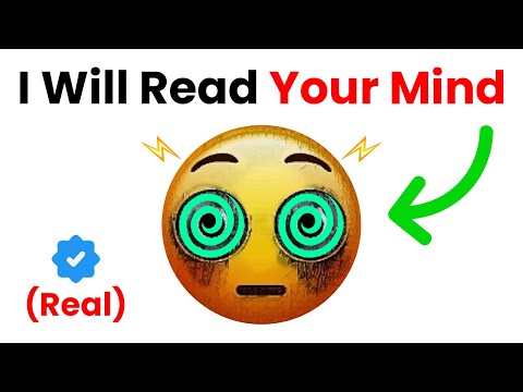 I Will Read Your Mind... [100% Real Trick]