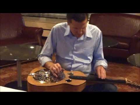 Rob Ickes plays ROZAWOOD Curly Mahogany RESONATOR SQUARENECK