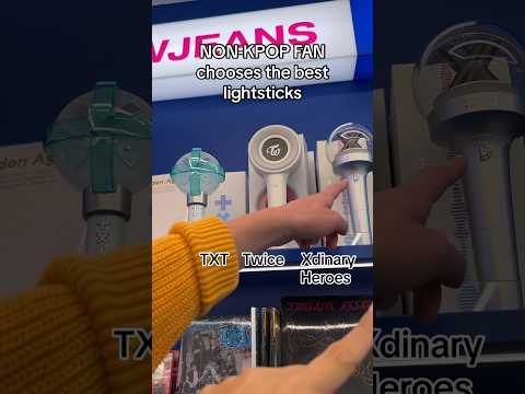 the best kpop lightstick according to a kpop non-fan