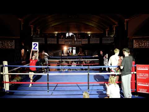 Archie Macmillan (Leeds Beckett) vs Jason John (UON) - Warwick Thai Boxing Fight Night 2023