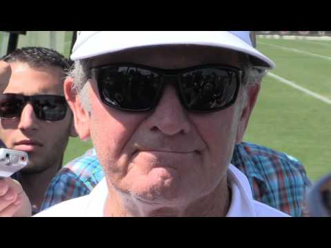 Steve Spurrier after first Gamecocks practice