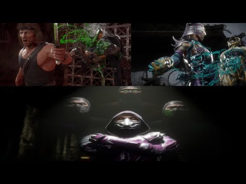 RAMBO, MILEENA & RAIN 2nd Fatalities with imputs