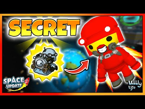 WOBBLY LIFE SPACE UPDATE SECRET: Robo-Fluganzug freischalten! 🤖🚀