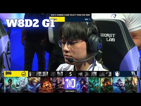 DIG vs TL | Week 8 Day 2 S12 LCS Spring 2022 | Dignitas vs Team Liquid W8D2 Full Game