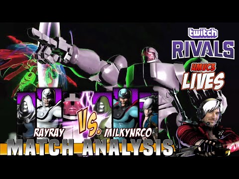 UMvC3 Match Analysis: Twitch Rivals - RayRay vs. MilkyNRCO