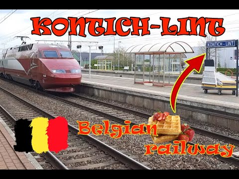 Train Travel : The Best Belgian Station/Feel the routine of the Belgian high-speed railways