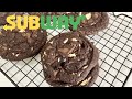 Subway Double Chocolate Chip Cookies