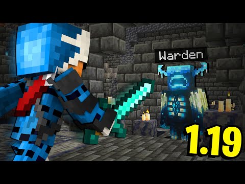 ENTRO NEL NUOVO BIOMA DEL WARDEN 1.19 - MINECRAFT DEEP DARK