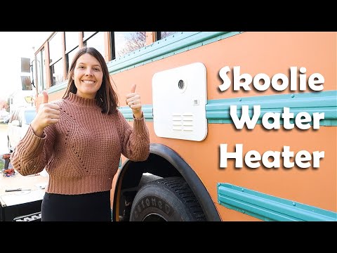 Skoolie Water Heater Install - Girard GSWH-2 | BUS BUILD EPISODE 31