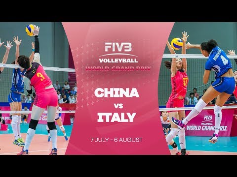 China v Italy highlights - FIVB World Grand Prix