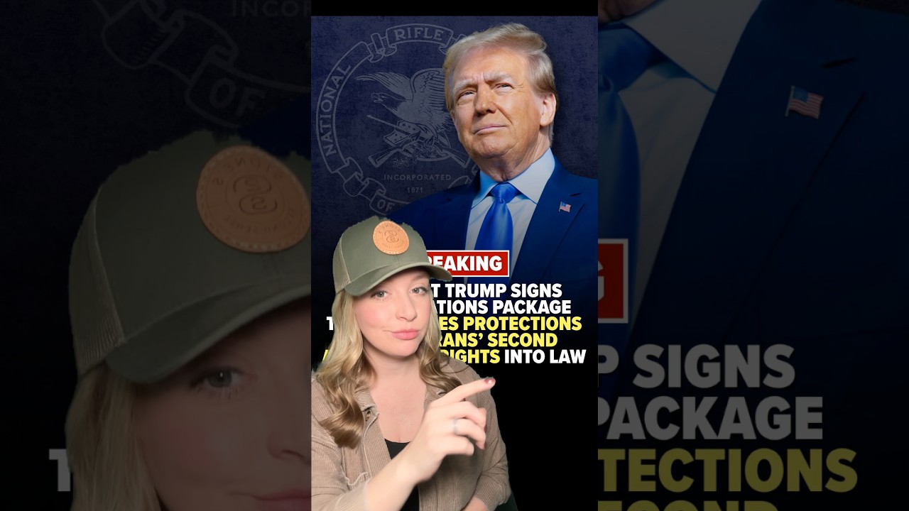 President Trump Protects Vets 2A Rights?!? #2ndamendment #shortsfeed #shortsvideo #shorts