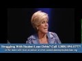 Suze Orman discusses student debt at the.