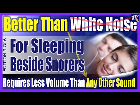 The Original Snore Blocker Beats White Noise for Deep Sleep