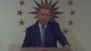 Cumhurbaşkanı Recep Tayyip Erdoğan, Huber Köşkü'nde Basın Toplantısı Düzenledi -