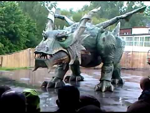 Fanny the Tradinno dragon of the Drachenstich in Germany