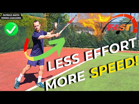 Secret To More Speed On The Forehand - How To Accelerate The Racket 