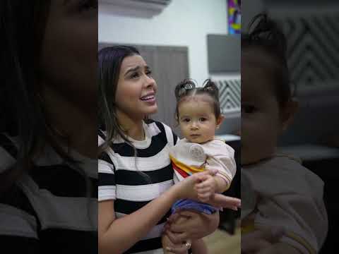 Cuando descuidas a la bebe🤣😍