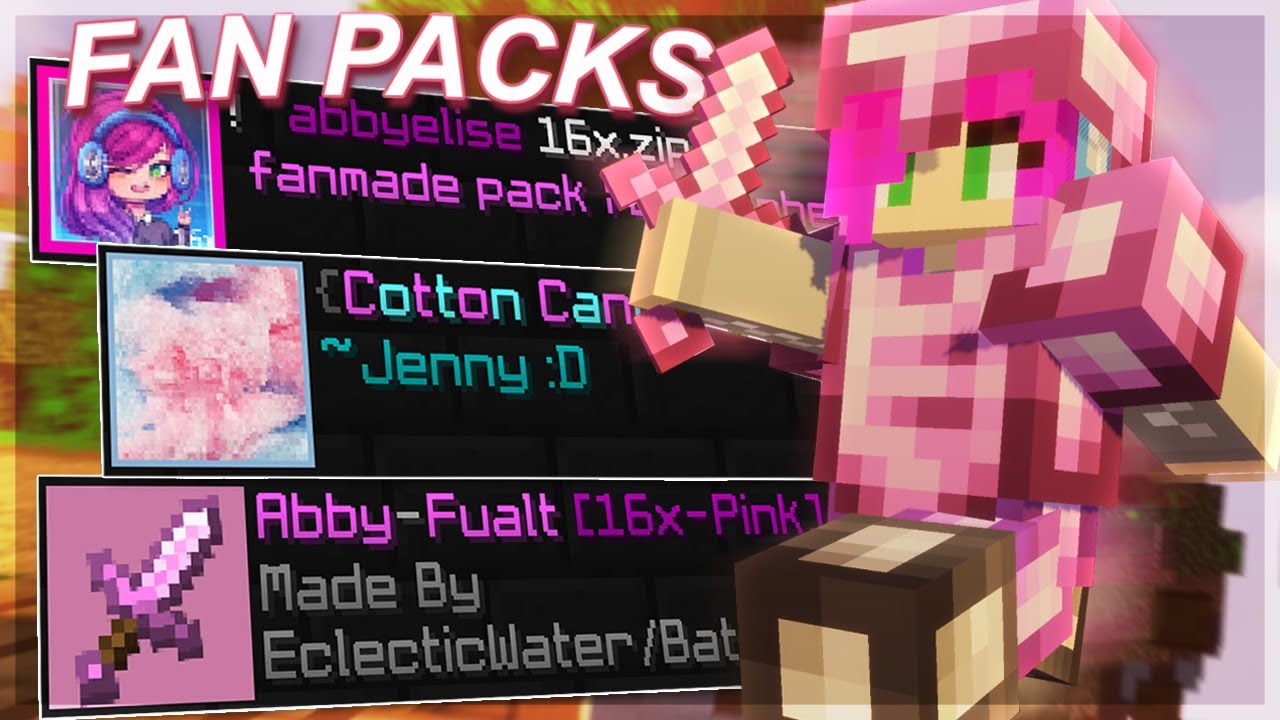 my fans made these AMAZING texture packs..