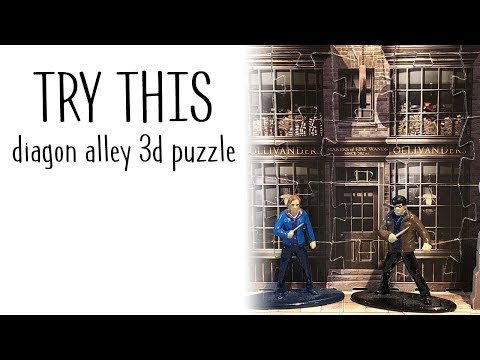 Diagon Alley 3D Harry Potter Puzzle: Geek Fun