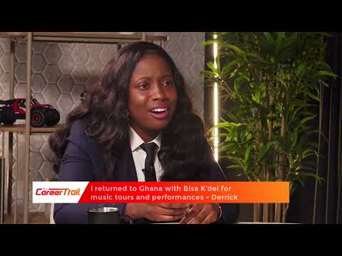 I returned to Ghana with Bisa K'dei for music tours and performances - Derrick Abaitey.