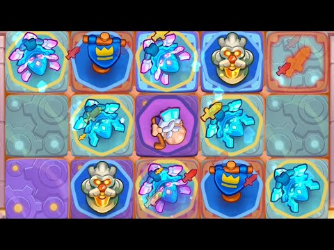 Knight Statue, Banner Let's operate with Boreas, Synthetic Rank ALL MAX, Co-op - Rush Royale Video