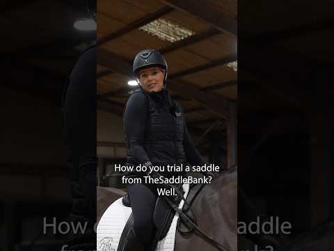 Need a new saddle? Here's how to trial a saddle with The Saddle Bank | #horse #saddle #equestrian