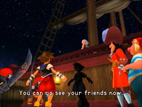 KH1 Cutscenes Part 152 - Neverland (English)