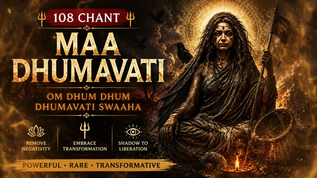 Maa Dhumavati Beej Mantra 108 Times - 432 Hz - Rare Tantric Chant