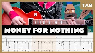 Download lagu Dire Straits - Money for Nothing - Guitar Tab | Lesson | Cover | Tutorial mp3