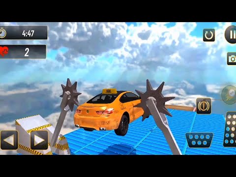 Impossible Mega Ramp Taxi Car Stunt 3D #Sports Car Game #Car Games To Play #Games For Android Mobile