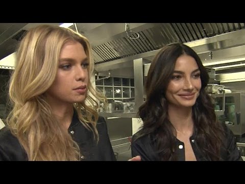 Victoria's Secret Angels Lily Aldridge and Stella Maxwell Reveal Their Pre-Fashion Show Diets