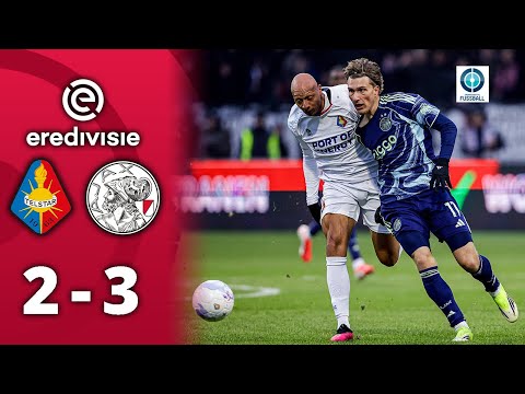 Ajax zittert sich zum Auswärtssieg! Telstar-Aufholjagd kommt zu spät  | Telstar - Ajax Amsterdam