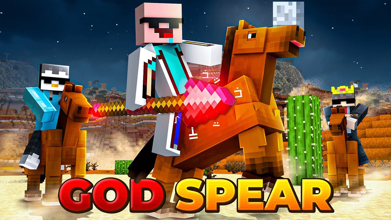 How I Got GOD SPEAR in this Minecraft SMP Thumbnail