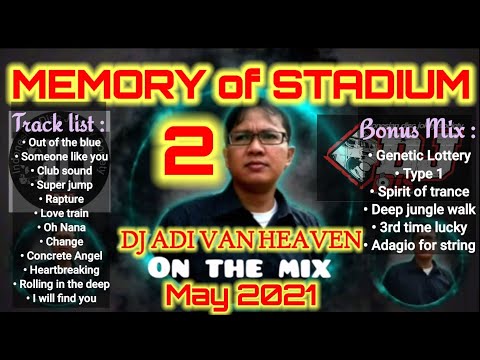 Memory of Stadium - Part 2 | Mixed Set by Adi van Heaven - May 2021 #stadiumjakarta