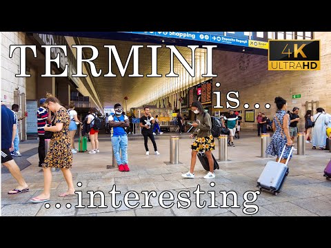 Estação Termini de Roma [4K]