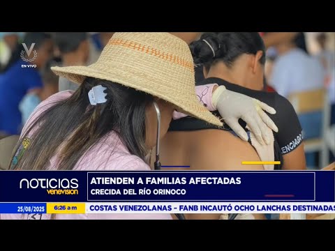 Inundaciones en Monagas: 1.200 personas atendidas en Sotillo por crecida del Orinoco