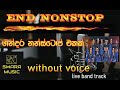 End Nonstop Karoke With Lyrics Without Voice Live Band Music Track Swaramusickaroke