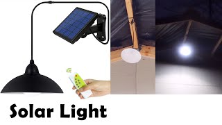 Lozayi Solar LED Pendant lights Warm and White colors