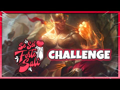 PRIMA PARTITA DELLA SE SEI FORTE SALI CHALLENGE - League of Legends ITA #3321